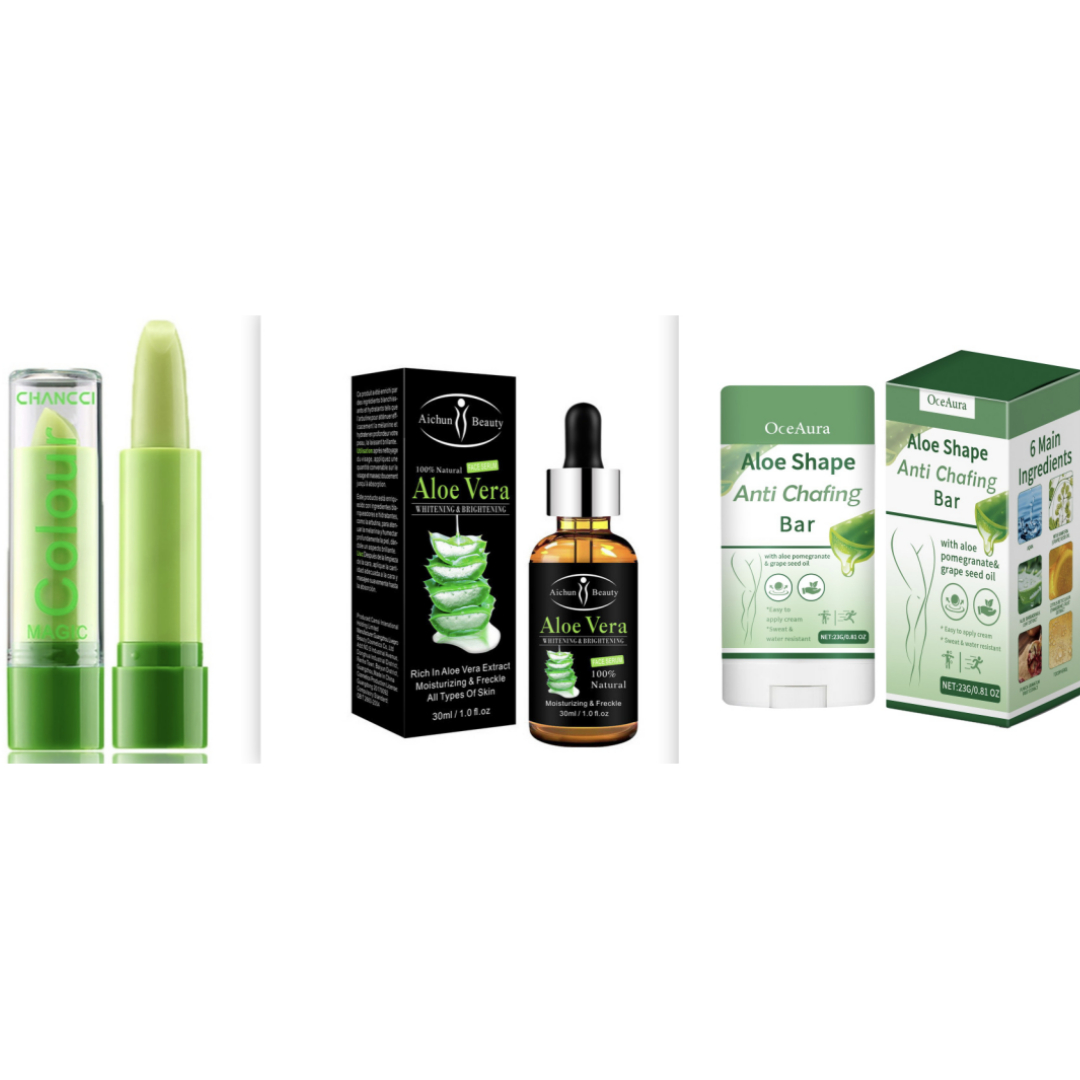Aloe Shape Anti Chafing Bar Set