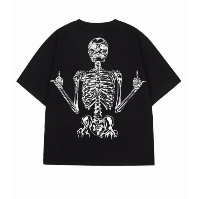Couple Sports Shirt Men's Loose Hip hop Black - Shop at LoveMi