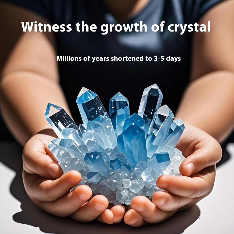 Children's Growing Crystal Scientific Experiment Educational Handmade Toys
