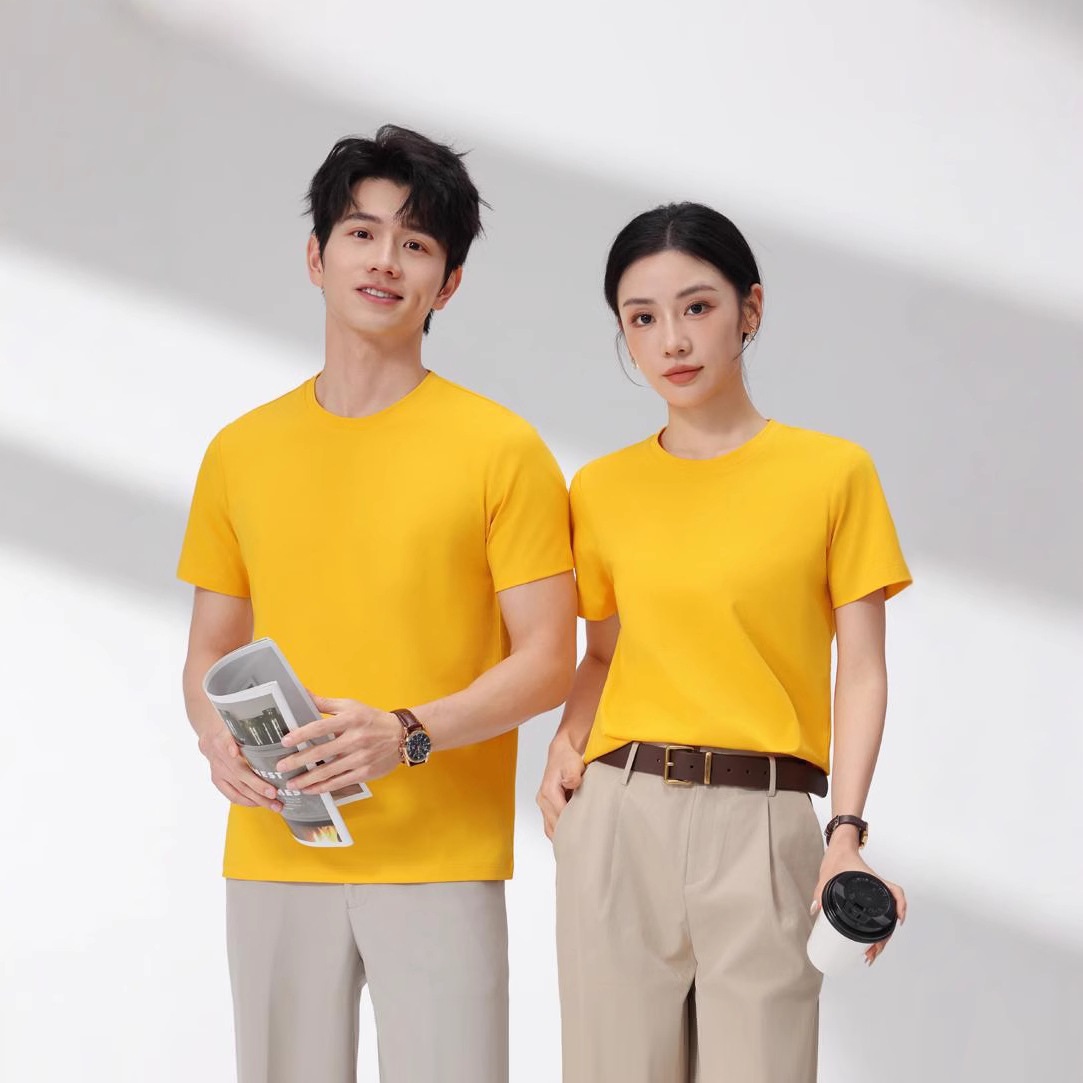 5At T-shirt Antibacterial Cool Short Sleeve Men's And Women's Same UV-resistant Overalls