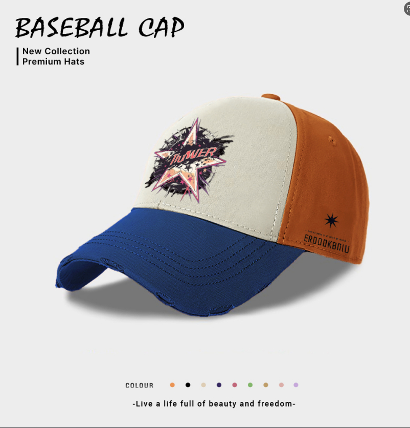 European And American Style Casual Baseball Cap
