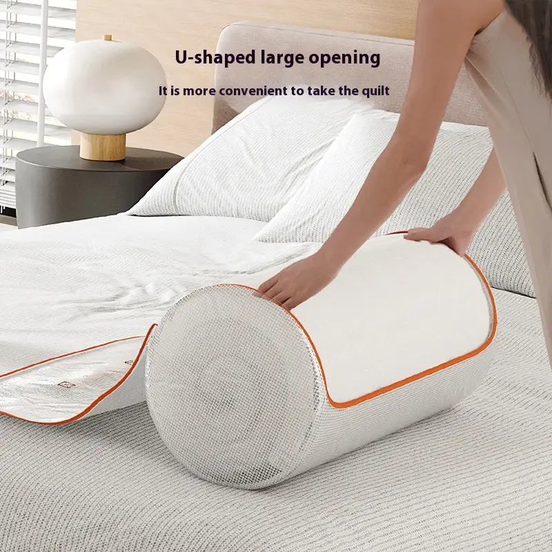 Cylindrical Clothing Quilt Buggy Bag