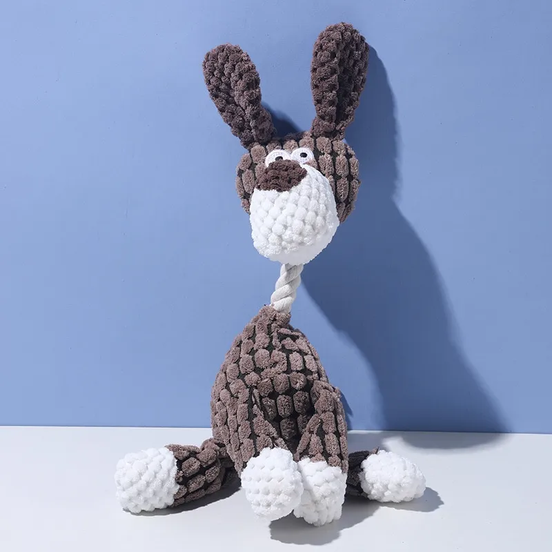 Pet Toy Dog Bite Sound Toy Plush Interactive - Puppy