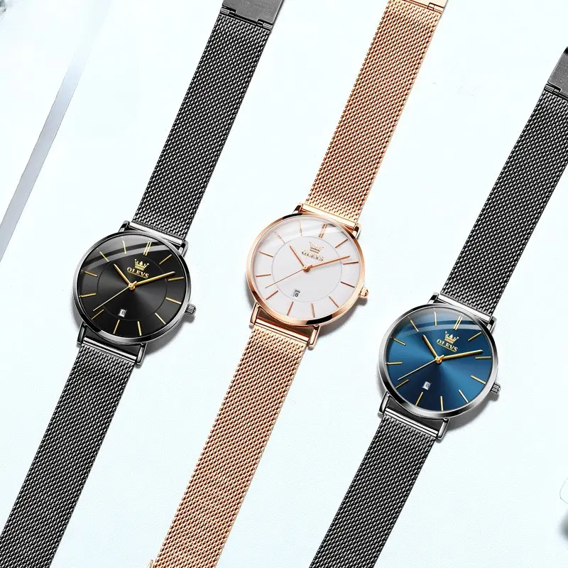 Valentine's Day Thin Men and Women Couple Electronic Quartz