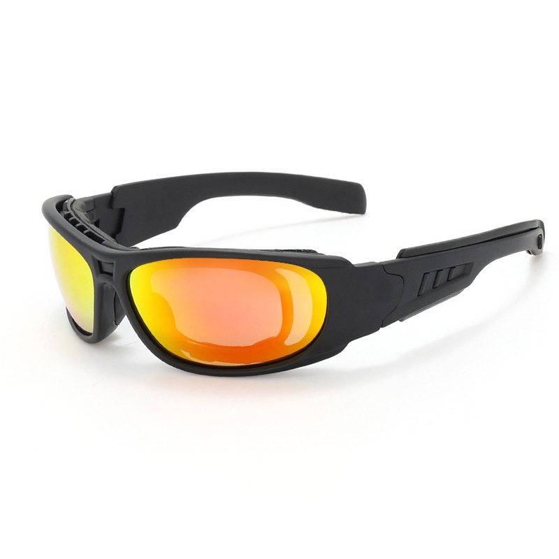 Explosion-proof Wind-proof Glasses Night Vision Impact Resistant Motorcycle Goggles - Image 5