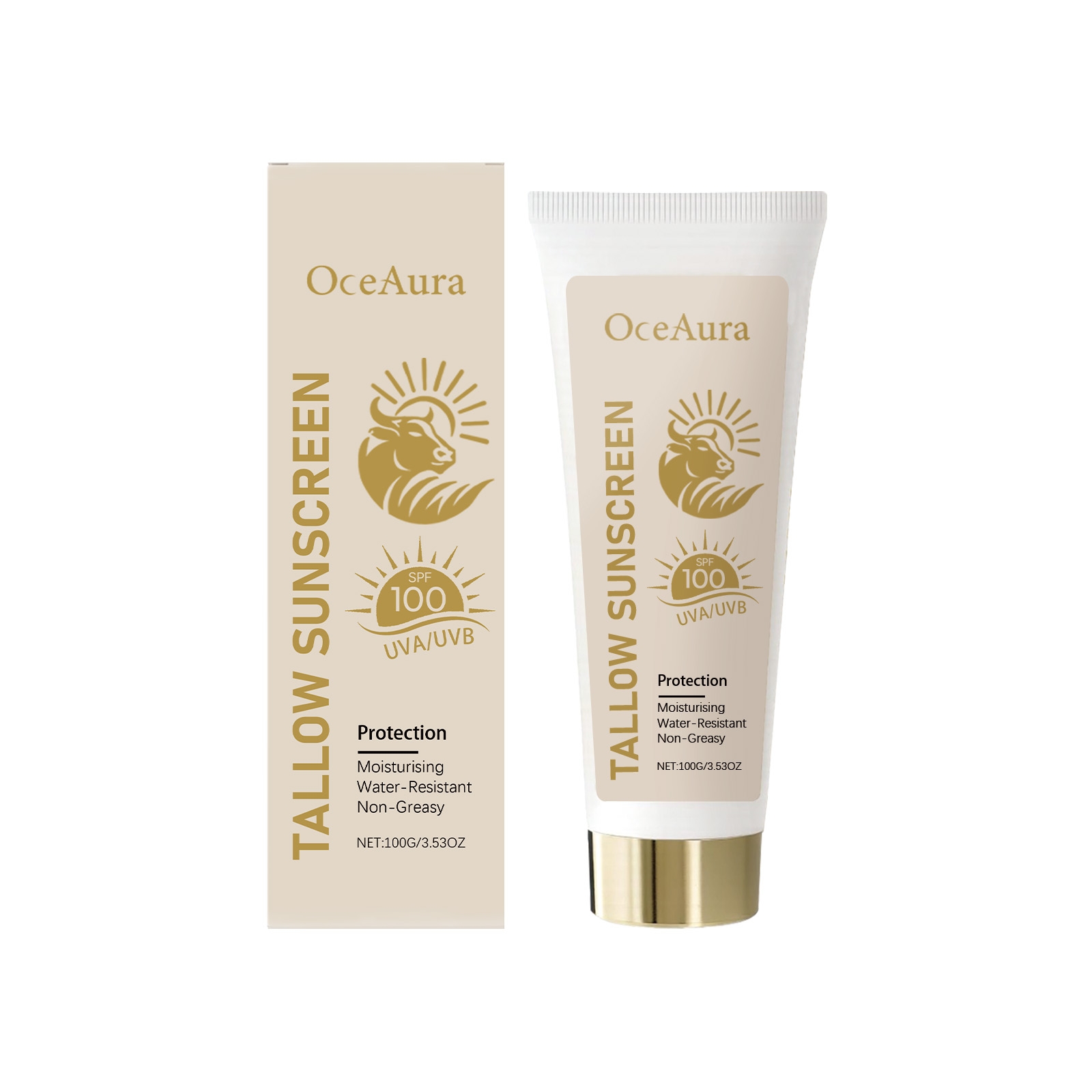 Cow Fat Moisturizing Sunscreen