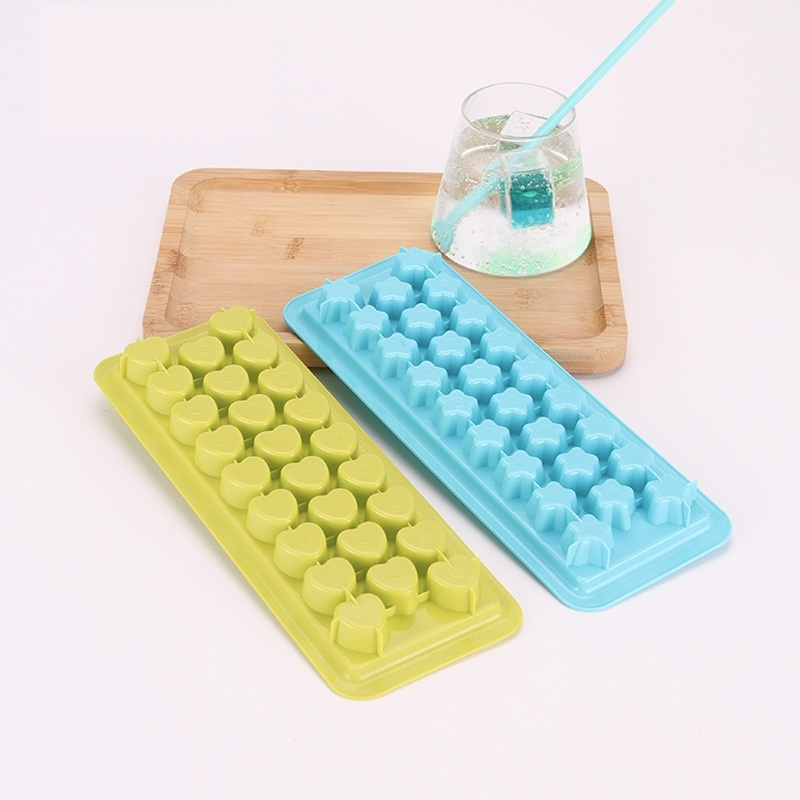 Food Grade Household Love Star Ice Cube Mold