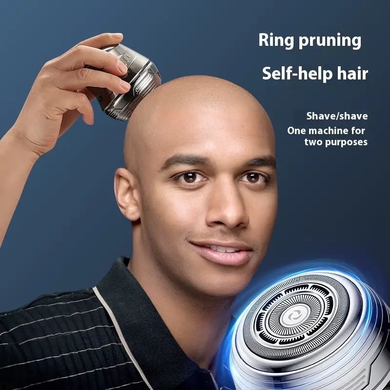 Single Cutter Head Magnetic Suction Rechargeable Electric Shaver