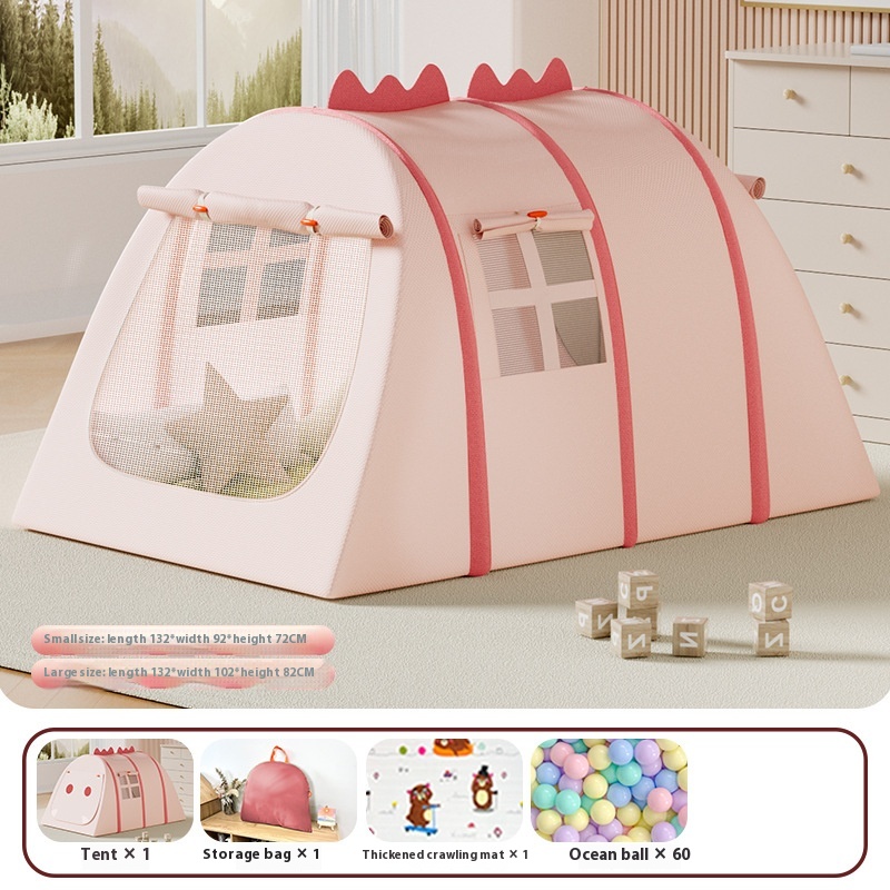 Creative Children's Cartoon Portable Toy House Tent - Image 3