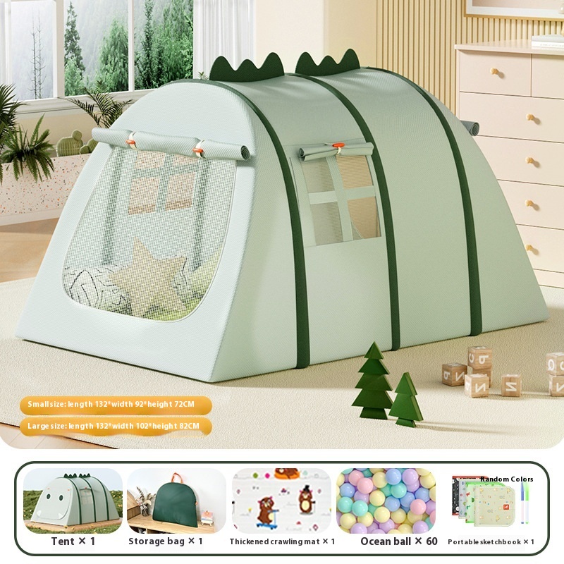 Creative Children's Cartoon Portable Toy House Tent - Image 4