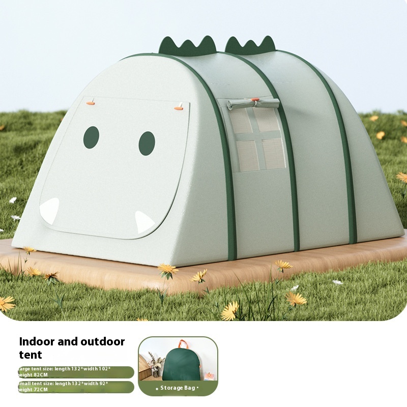 Creative Children's Cartoon Portable Toy House Tent - Image 6