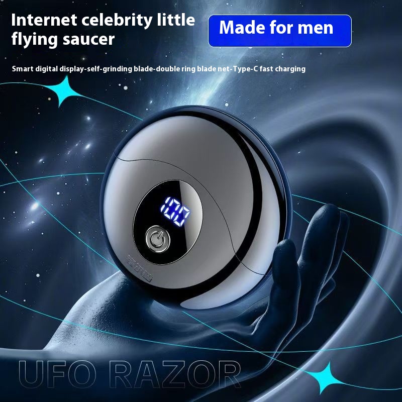 Portable Super Clean Men's Electric Shaver