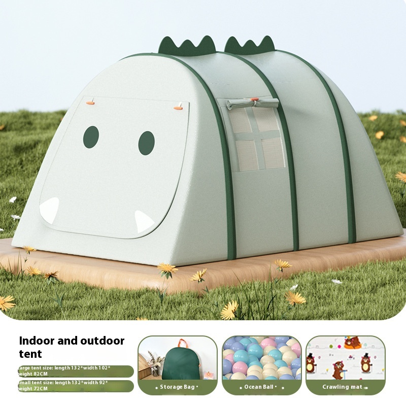 Creative Children's Cartoon Portable Toy House Tent - Image 11