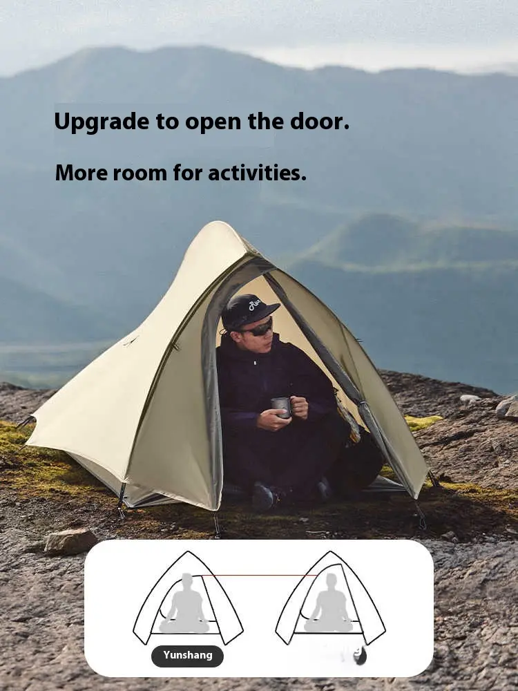 Ultralight Professional Hiking Tent Outdoor Lightweight Mountaineering Rainproof Tent