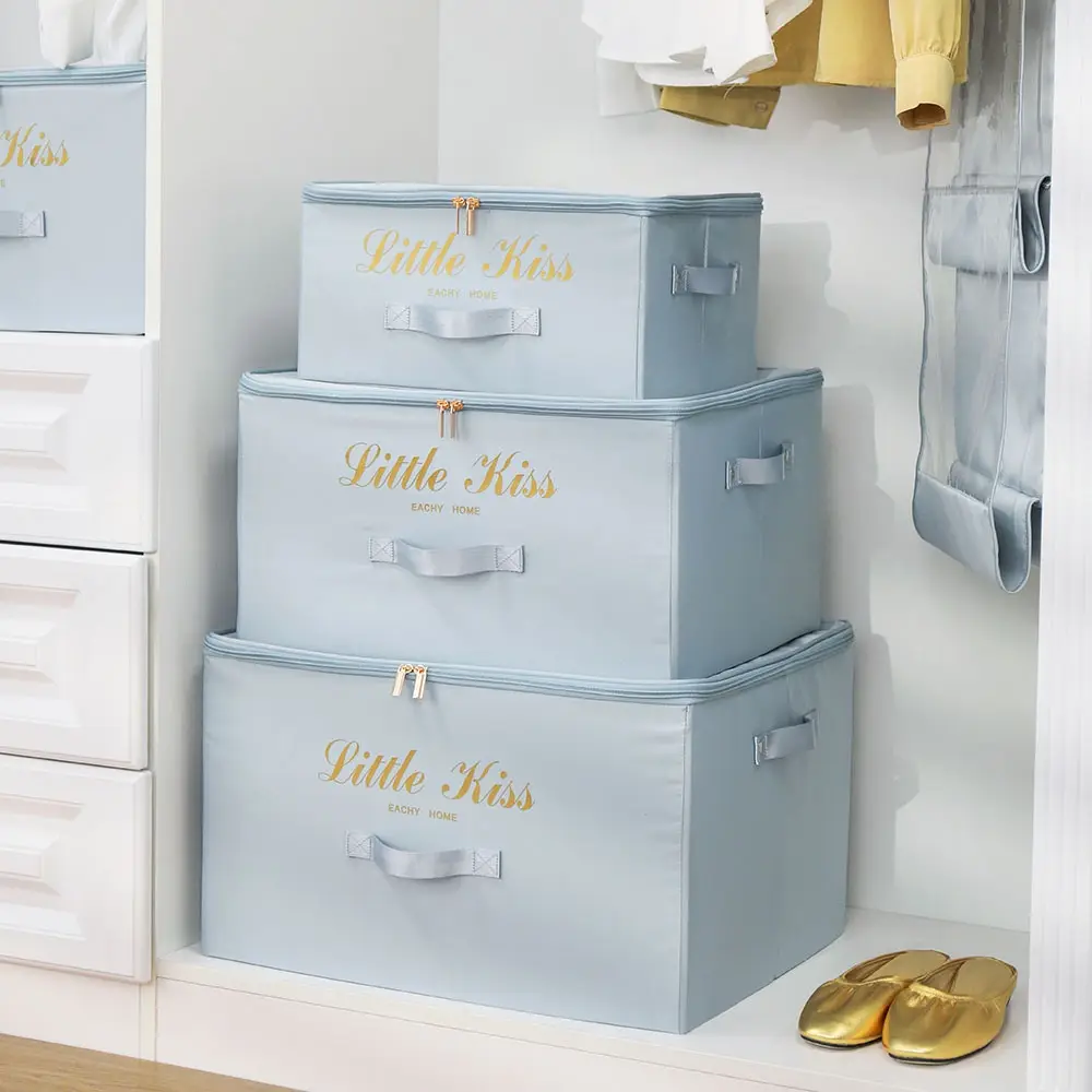 Household Fabrics Wardrobe Clothes Storage Box Clothes Storage Box Foldable Box