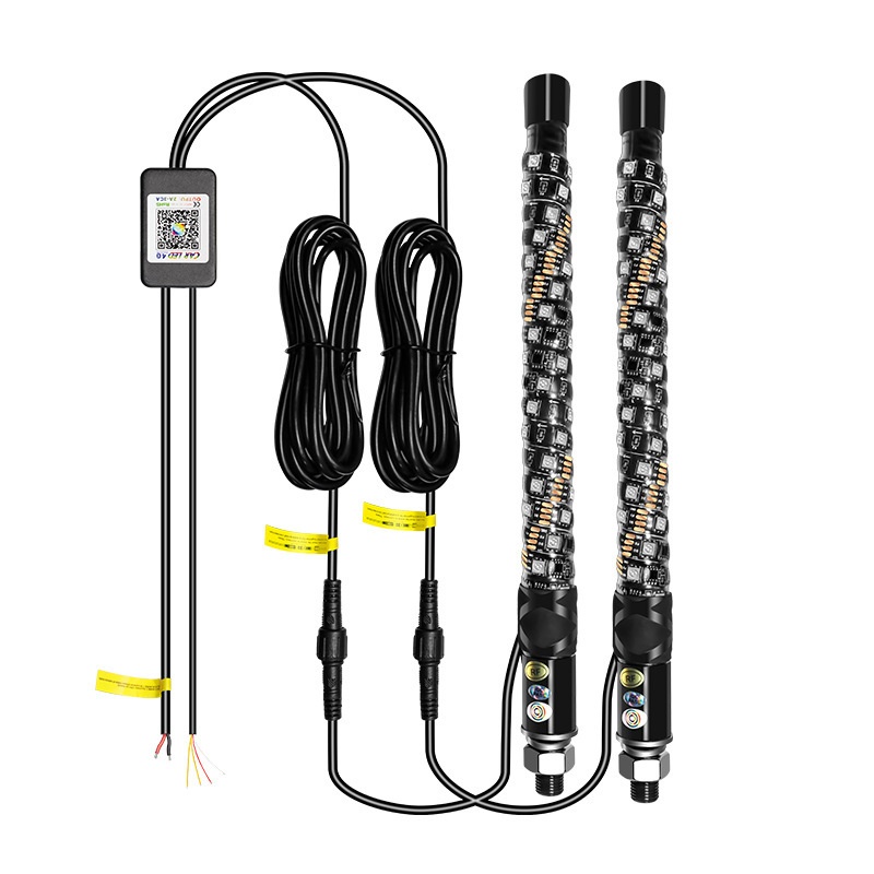 Mini Magic Color Led Flagpole Lights APP Remote Control - Image 3