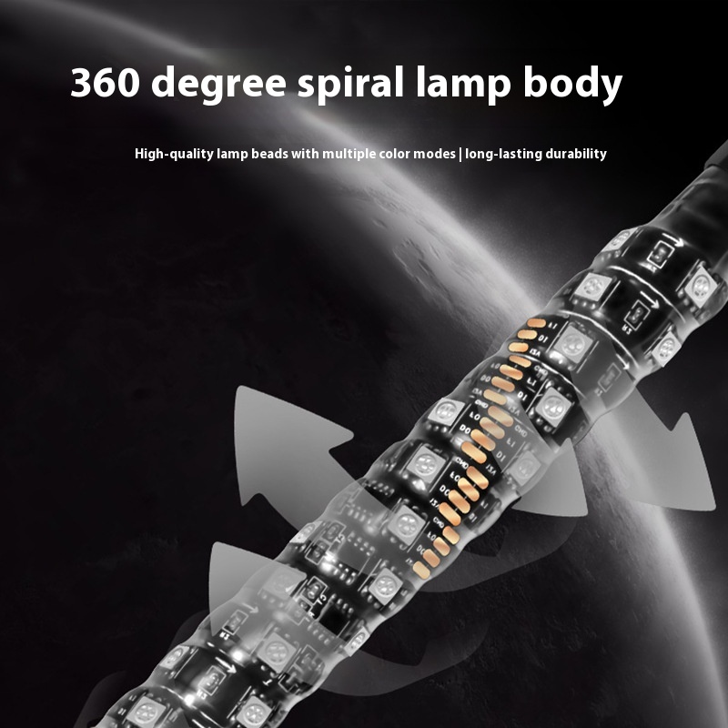 Mini Magic Color Led Flagpole Lights APP Remote Control - Image 5