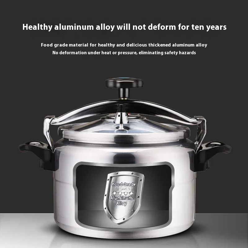 PreThick Explosion-proof Pressure Aluminum Alloy Large Capacity Pressure Cooker