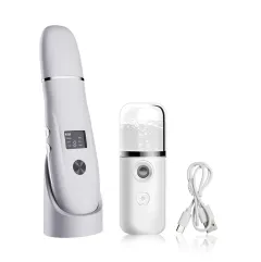 Facial Care Shovel Blackhead Remover Cutin Dead Skin Deep Cleansing Ultrasonic Pore Scrubber - Set 1 - View 1
