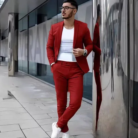Personalized Business Casual Men's Suit