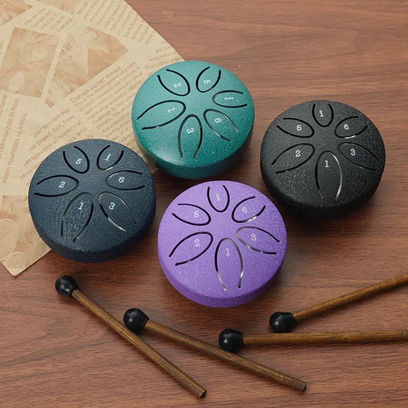 3-inch 6-tone Mini Musical Instruments Ethereal Drum