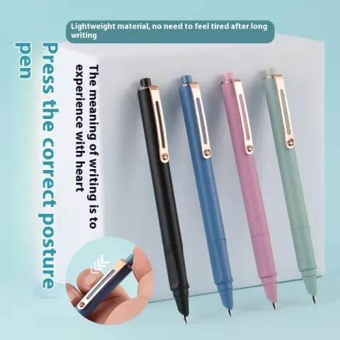 Press the Pen to Replace Ink Sac Grade Three