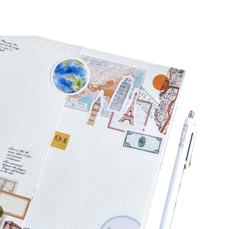 One Person's Travel Notebook Album Decoration Stickers 4
