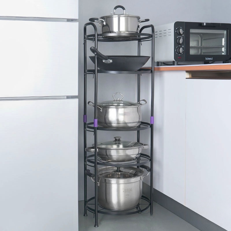 Pot Shelf Storage Multi-layer Floor Table Home Organizing Pot Rack D7fb91cd 85bd 4e5b 86f9 6cf3aea464ef
