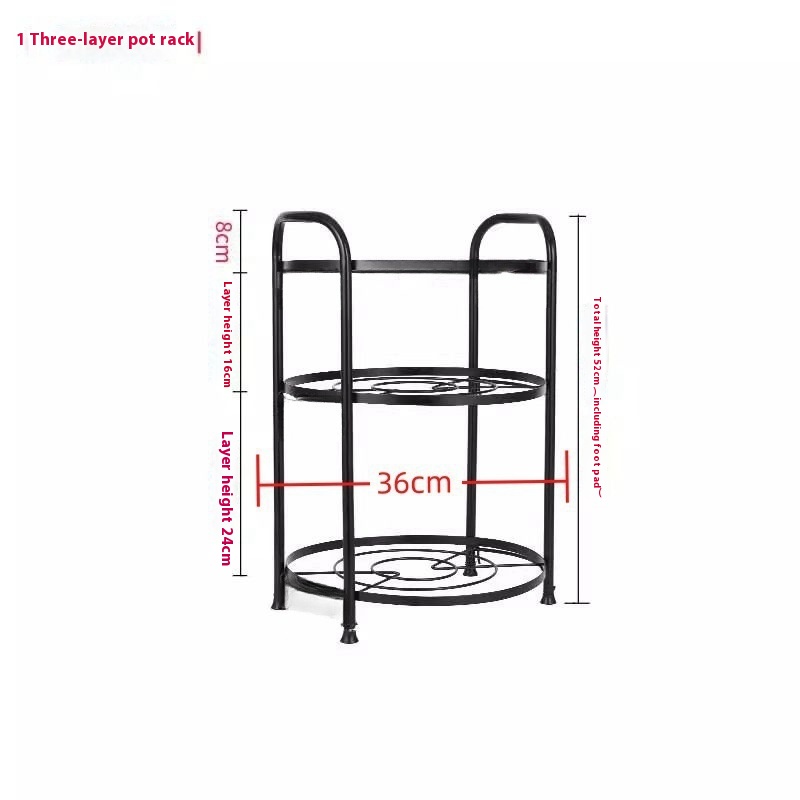 Pot Shelf Storage Multi-layer Floor Table Home Organizing Pot Rack Ed8cce3e A89a 4f34 84fc 2dd8699102fb
