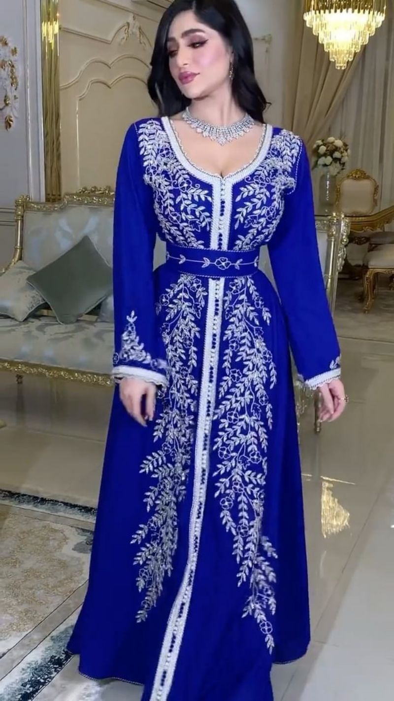 Blue Ladies' Dress Image 7