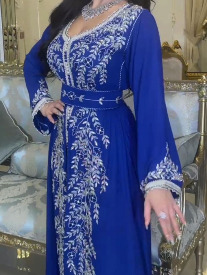 Blue Ladies' Dress Image 4