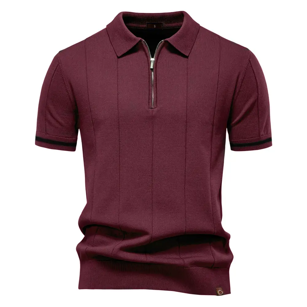 Fashion New Men's Business Casual Short Sleeve