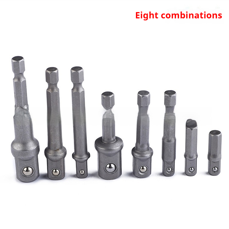 Hexagonal Handle Rotating Socket Wrench Adapter Rod