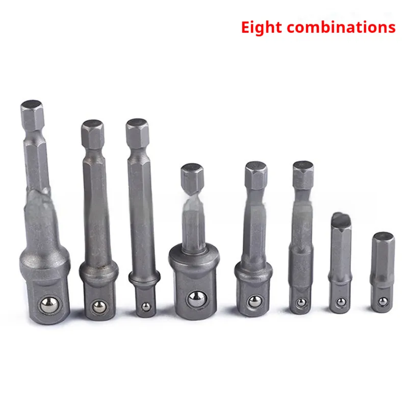 Hexagonal Handle Rotating Socket Wrench Adapter Rod