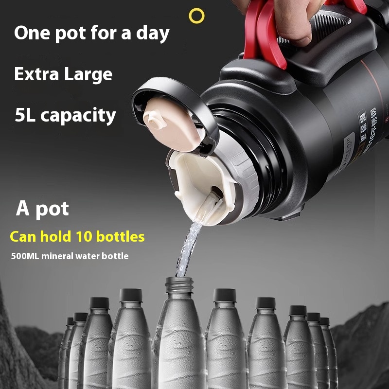 Stainless Steel Outdoor Vacuum Cup Car Sports Kettle Double Layer