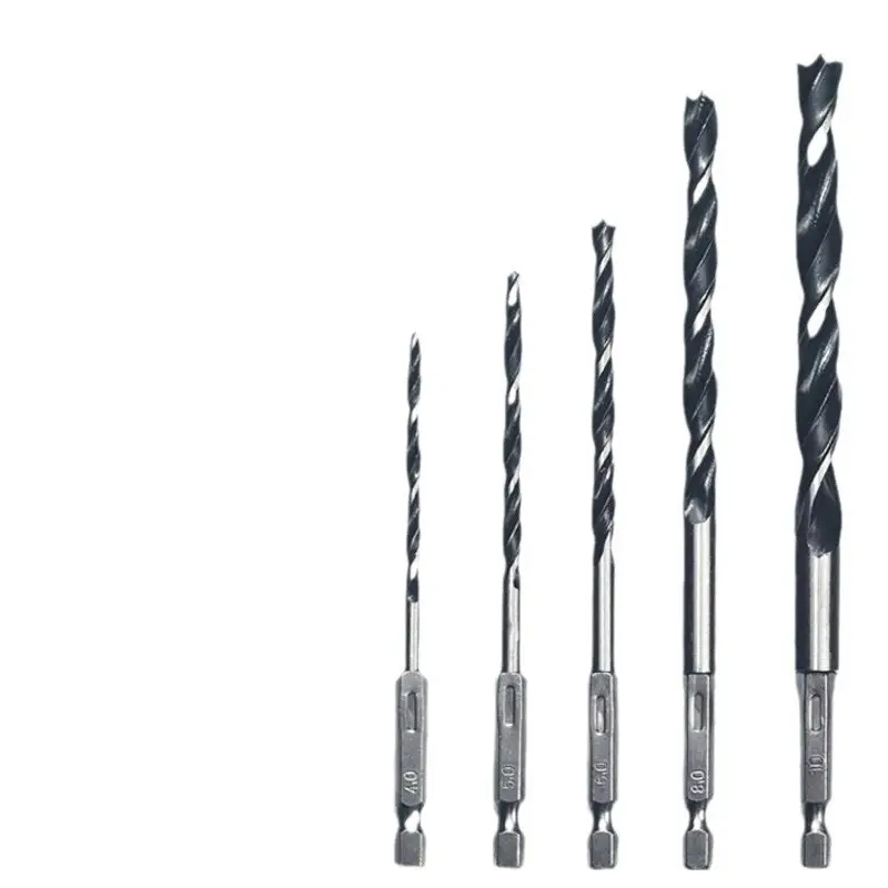 Woodworking Twist Punch Drilling Bit Set