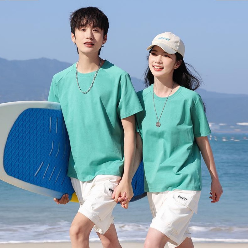 Pure Cotton Straight Short Sleeve