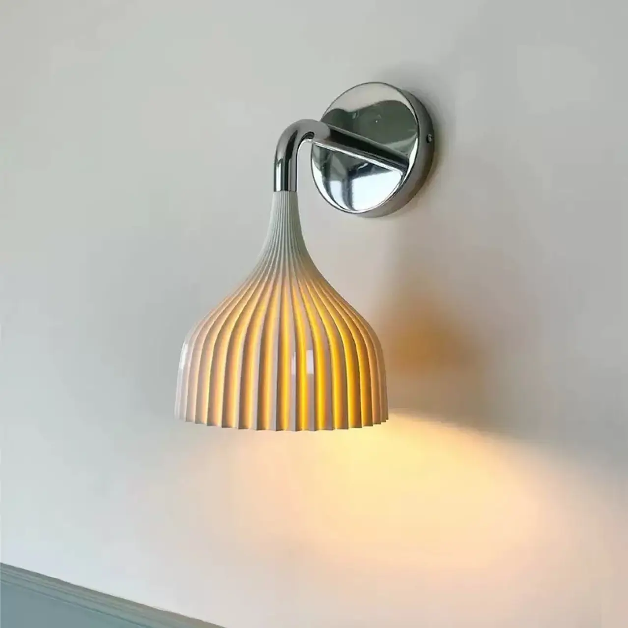 Mid-ancient Cream Style Acrylic Nordic Background Wall Corridor Aisle Balcony Study And Bedroom Bedside Ambience Light