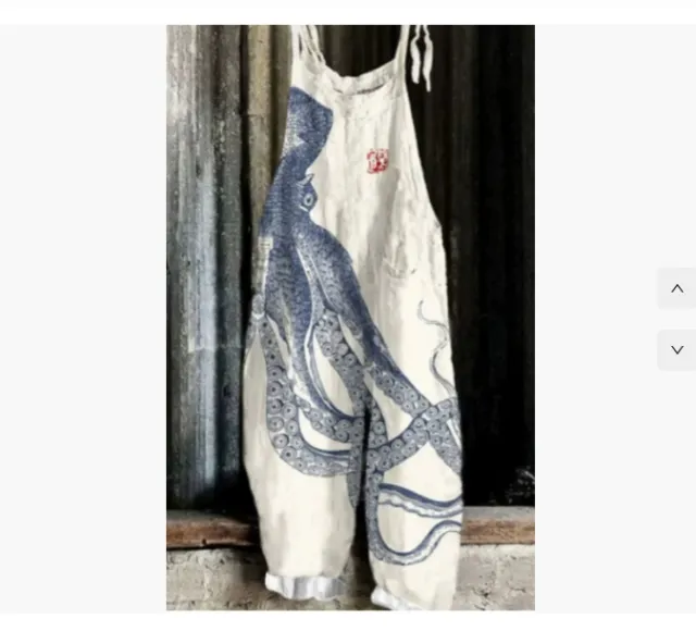 Fashion Animal Retro Printed Women's Jumpsuit 79Lt57 5Xl - Shop at LoveMi
