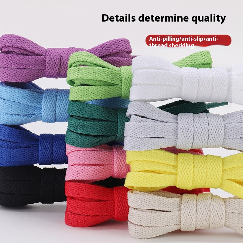 Single-layer Flat Athletic Shoe Laces Pairs