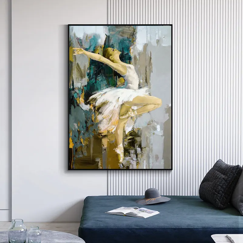 Custom Living Room Decorative Painting Frameless