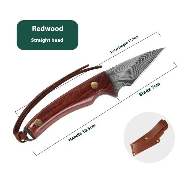 Multifunctional Handmade Gardening Special Grafting Knife Rosewood Flat Head - Shop at LoveMi