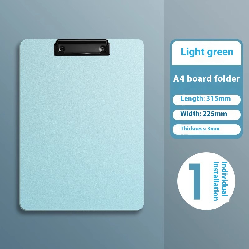 Office Meeting A4 Plywood Writing Pad – A4 Green Extra Thick