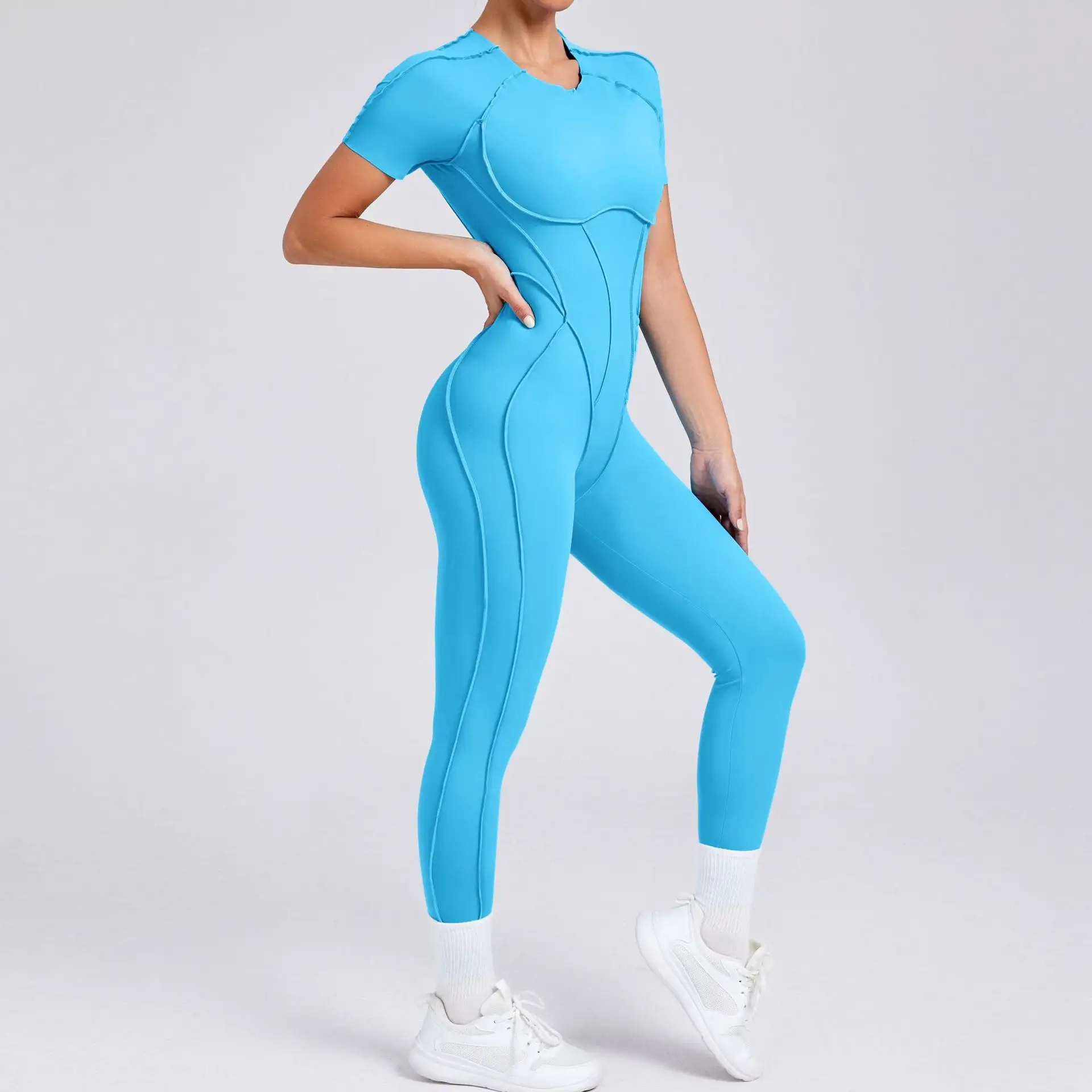 One Piece Sports Yoga Jumpsuit