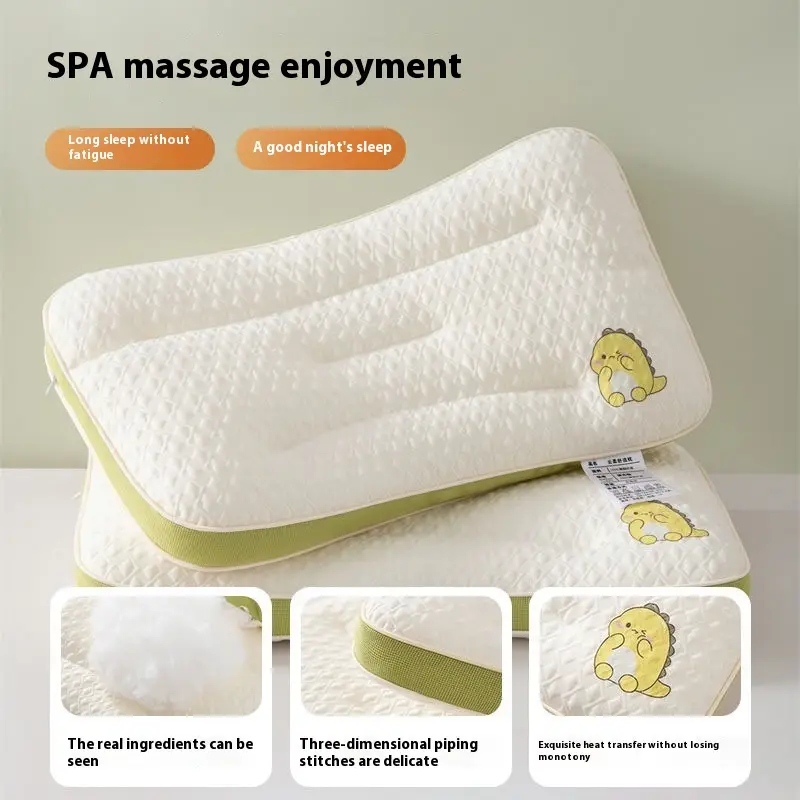 Class A Pillow Cartoon Children's Special Pillow Core Cervical Support Improve Sleeping