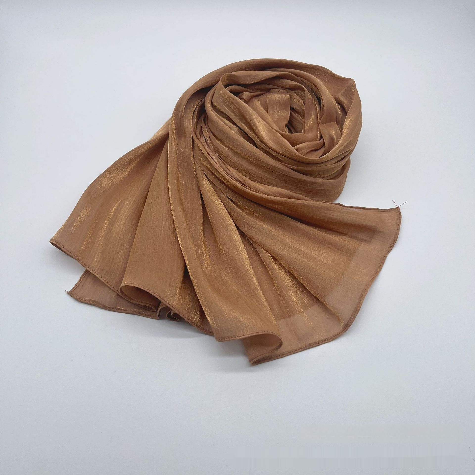Shiny Satin Scarf Malay Scarf - Image 15