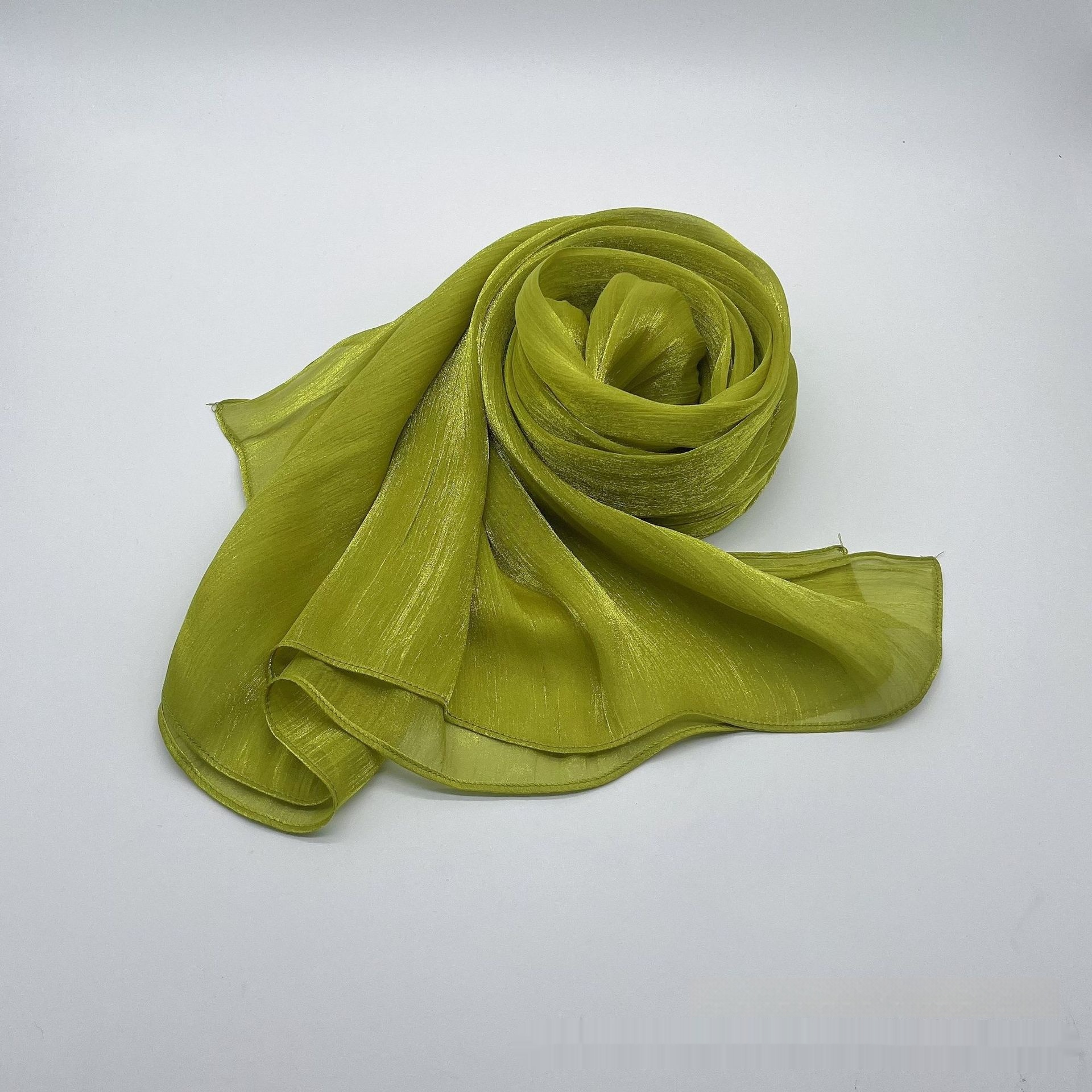 Shiny Satin Scarf Malay Scarf - Image 16