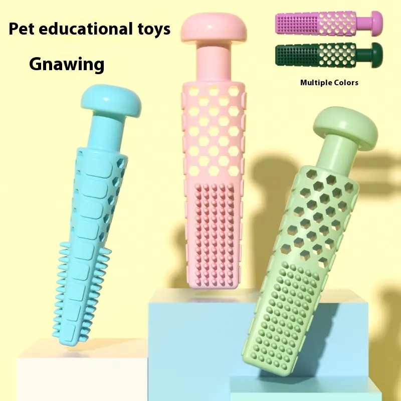 Pet Toy Supplies Toothpaste-type Gnawing TPR Stick