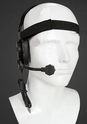 Outdoor Field Head-mounted Tactical 3-generation Headset