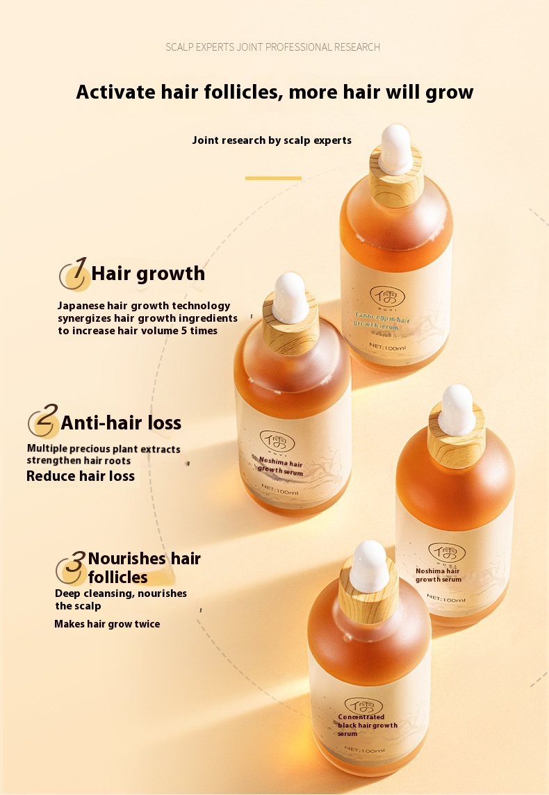 Traditional Chinese Medicine Hair Growth Tonic